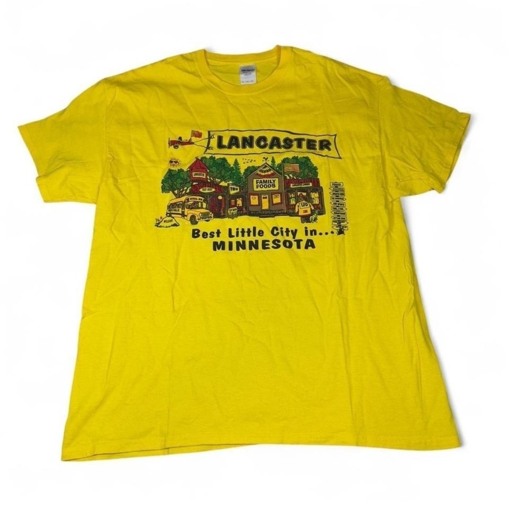 Lancaster Minnesota Graphic T-Shirt "Best Little City in Minnesota"